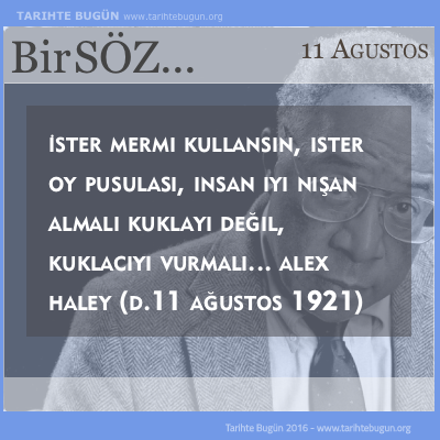 Alex Haley kimdir doğum günü