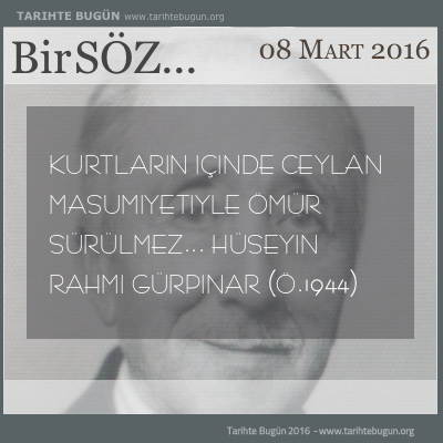 Hüseyin Rahmi Gürpınar öldü