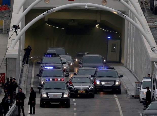 Kazlıçeşme Göztepe Avrasya Tüneli Açıldı.