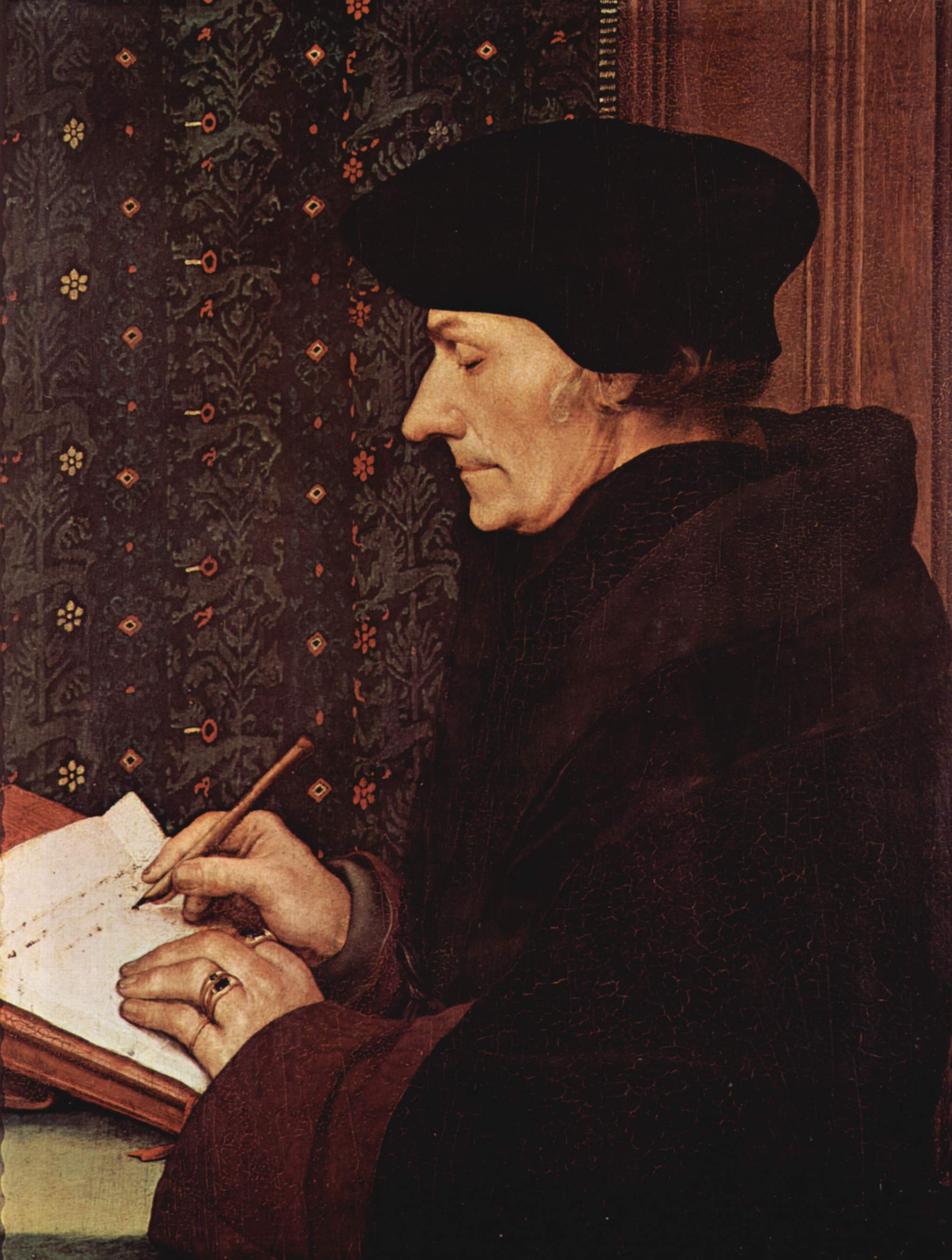 Yazar Desiderius Erasmus ölümü