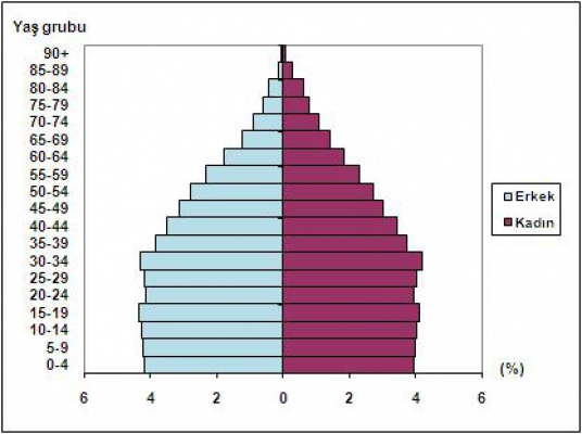 İki Bin On Üç Türkiye Nüfusu