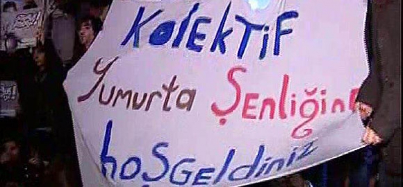 Anayasa Komisyonu Başkanına Yumurta