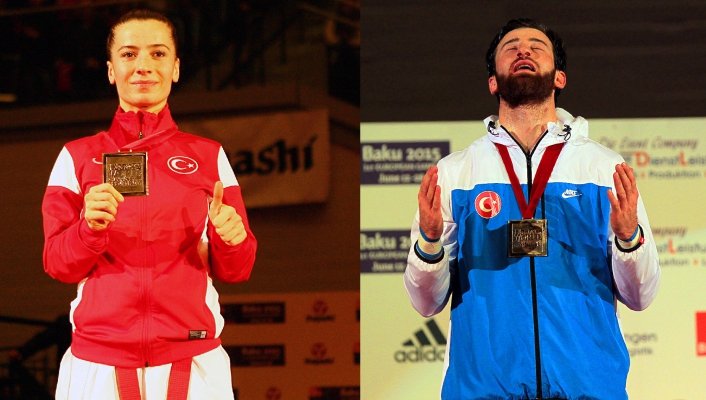 Dünya Karate Şampiyonası Serap Özçelik Enes Erkan Şampiyon