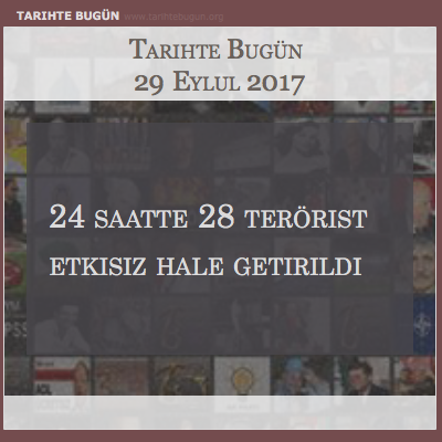 24 Saatte 28 Terörist Etkisiz Hale Getirildi