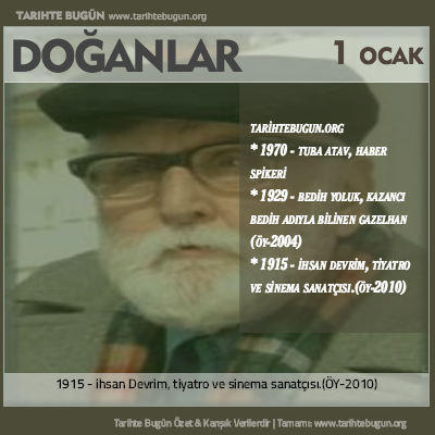 Bugün doğan özet 01 Ocak