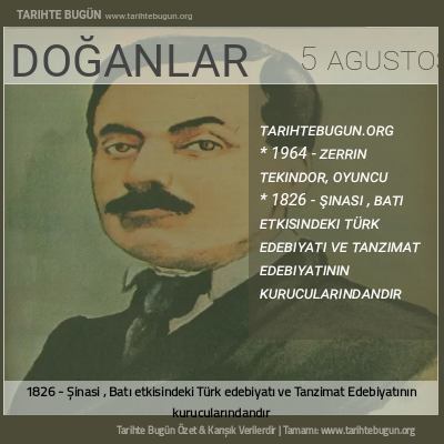 Bugün doğan özet 05 Ağustos