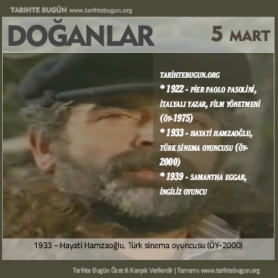 Bugün doğan özet 05 Mart
