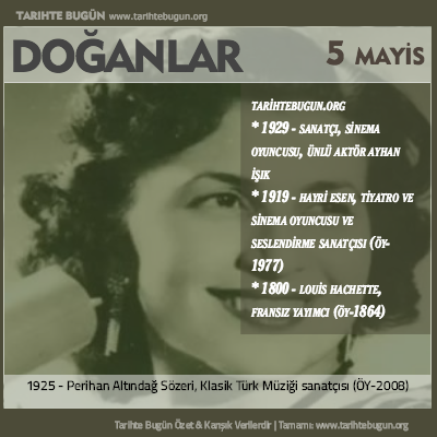 Bugün doğan özet 05 Mayis