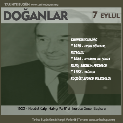 Bugün doğan özet 07 Eylül