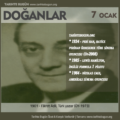 Bugün doğan özet 07 Ocak