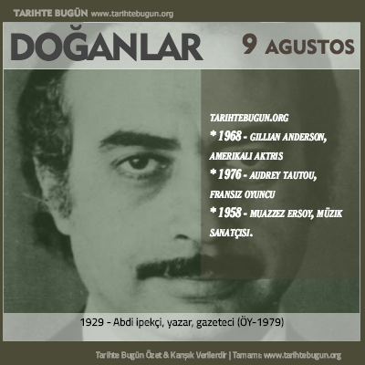 Bugün doğan özet 09 Ağustos