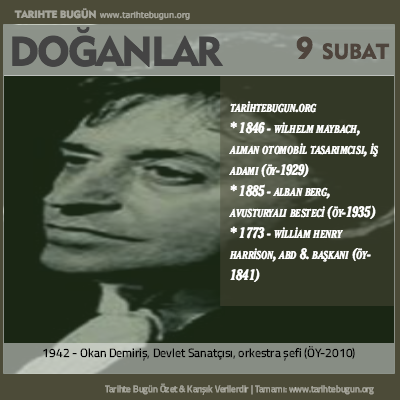 Bugün doğan özet 09 Şubat