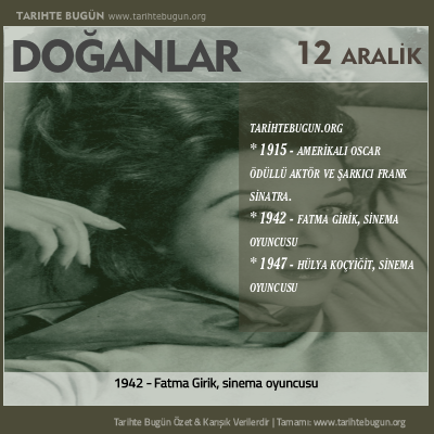 Bugün doğan özet 12 Aralik