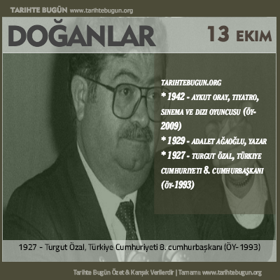 Bugün doğan özet 13 Ekim