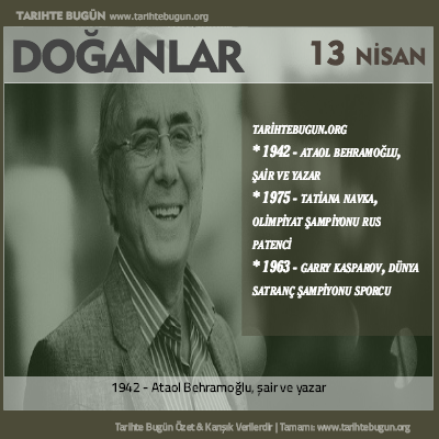Bugün doğan özet 13 Nisan