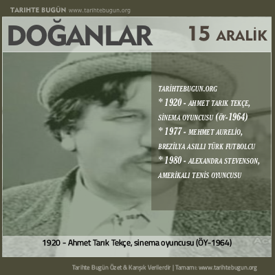 Bugün doğan özet 15 Aralik
