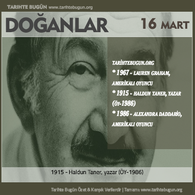 Bugün doğan özet 16 Mart