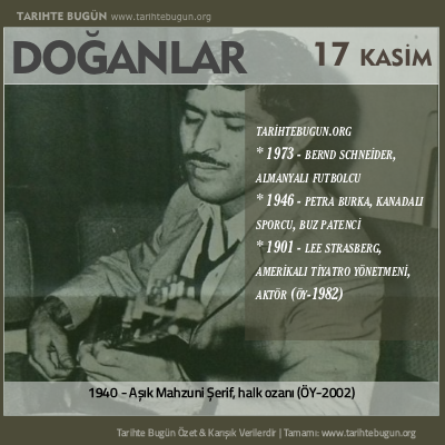 Bugün doğan özet 17 Kasim