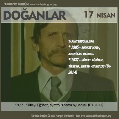 Bugün doğan özet 17 Nisan