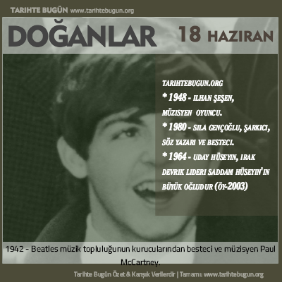 Bugün doğan özet 18 Haziran