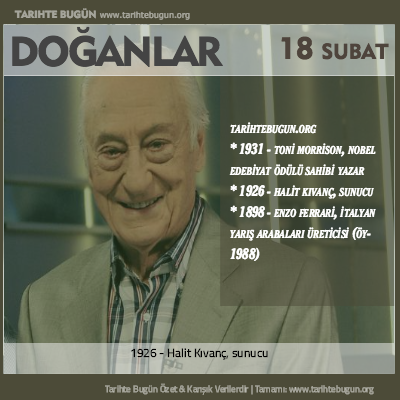 Bugün doğan özet 18 Şubat