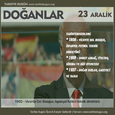 Bugün doğan özet 23 Aralik