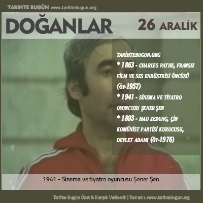 Bugün doğan özet 26 Aralik