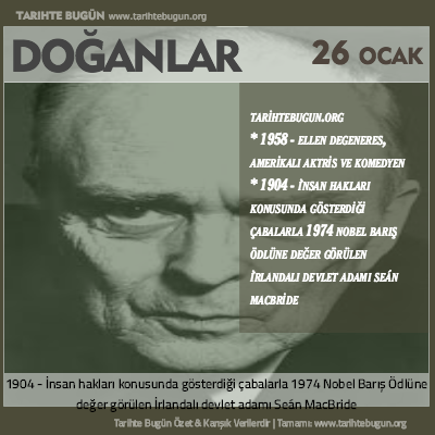 Bugün doğan özet 26 Ocak