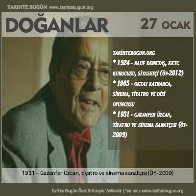 Bugün doğan özet 27 Ocak