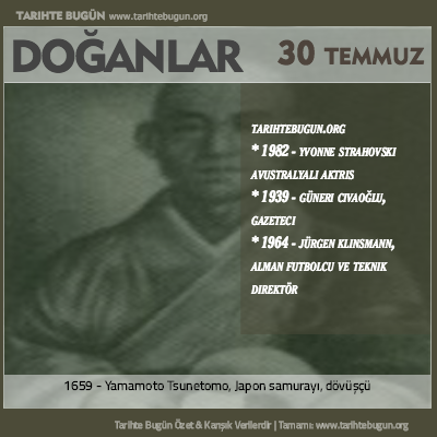 Bugün doğan özet 30 Temmuz