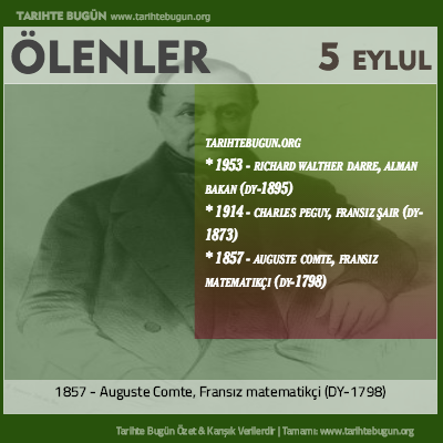 Bugün ölenler özet 05 Eylül