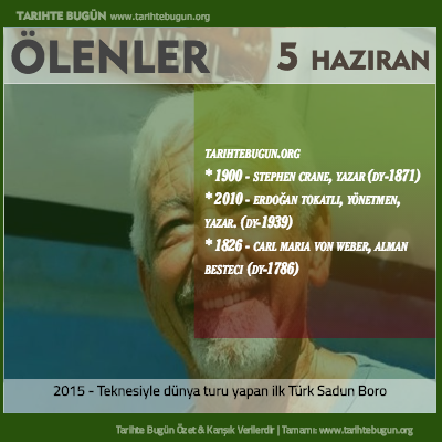 Bugün ölenler özet 05 Haziran