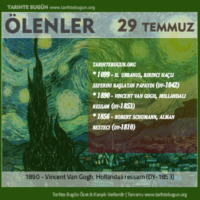 Bugün ölenler özet 29 Temmuz