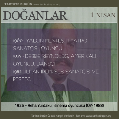 Bugün doğan özet 01 Nisan