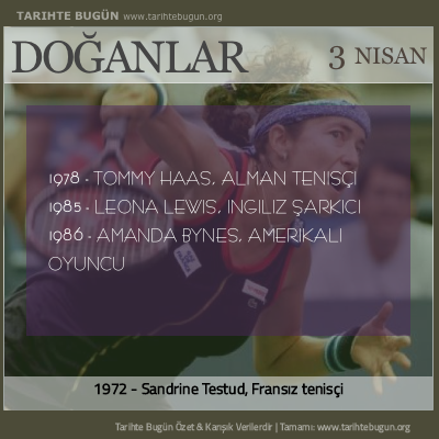 Bugün doğan özet 03 Nisan