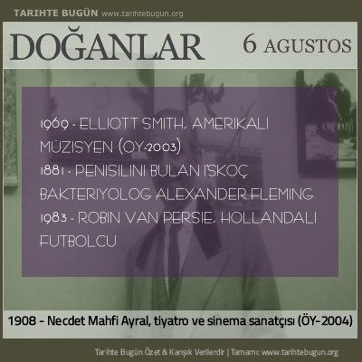 Bugün doğan özet 06 Ağustos