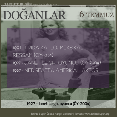 Bugün doğan özet 06 Temmuz