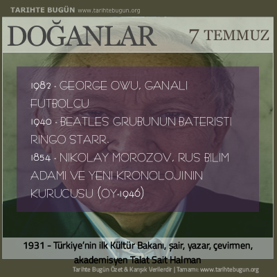 Bugün doğan özet 07 Temmuz