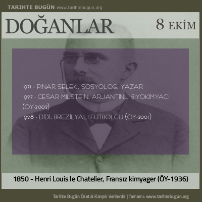 Bugün doğan özet 08 Ekim