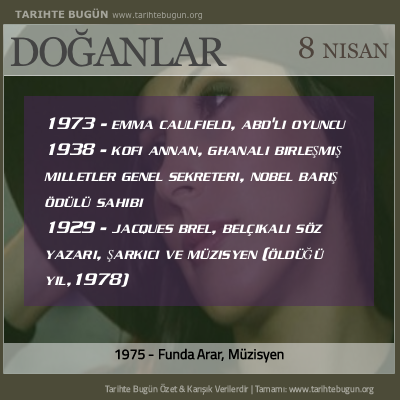Bugün doğan özet 08 Nisan