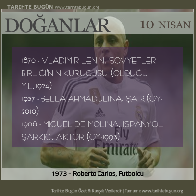 Bugün doğan özet 10 Nisan