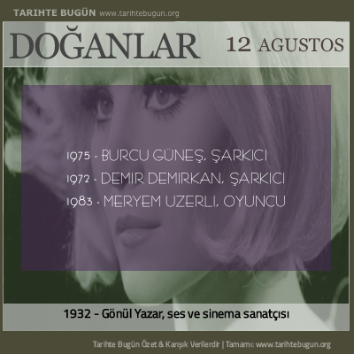 Bugün doğan özet 12 Ağustos
