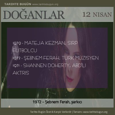 Bugün doğan özet 12 Nisan