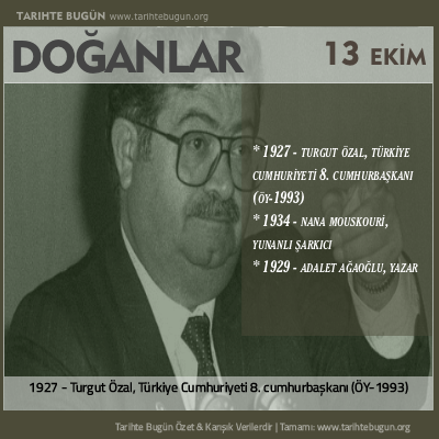 Bugün doğan özet 13 Ekim