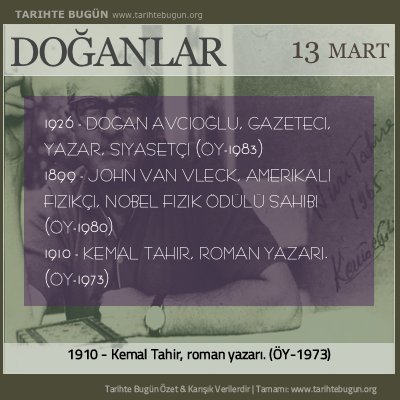 Bugün doğan özet 13 Mart