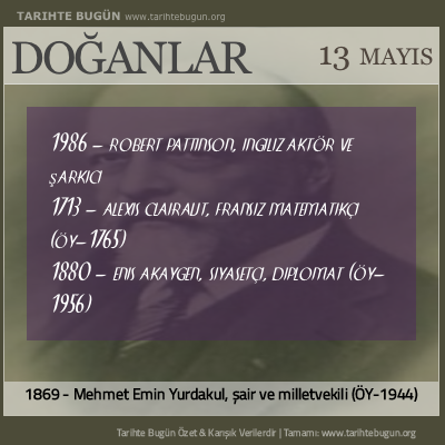 Bugün doğan özet 13 Mayis