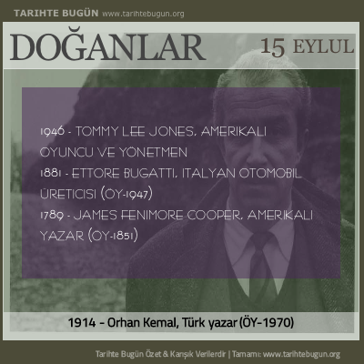 Bugün doğan özet 15 Eylül