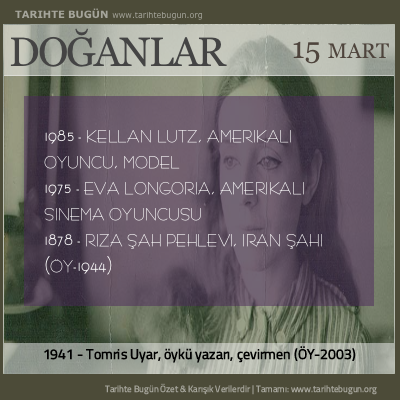 Bugün doğan özet 15 Mart