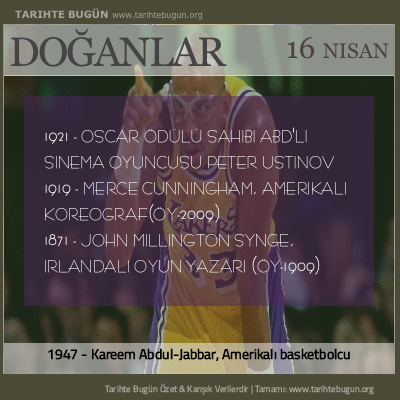 Bugün doğan özet 16 Nisan