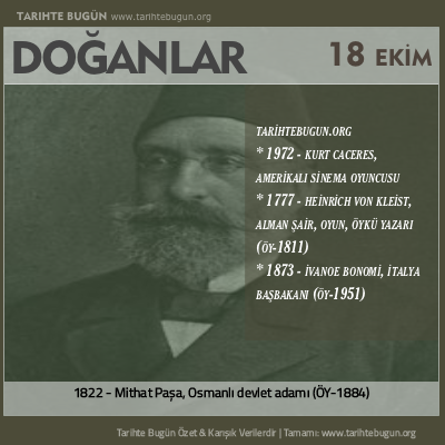 Bugün doğan özet 18 Ekim